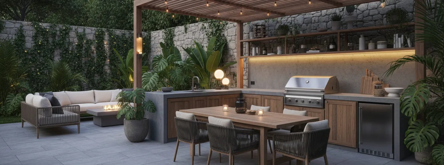 How to Properly Care for an Outdoor Kitchen